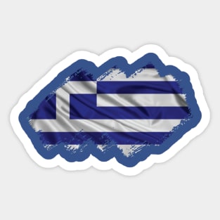 Greek Flag Sticker